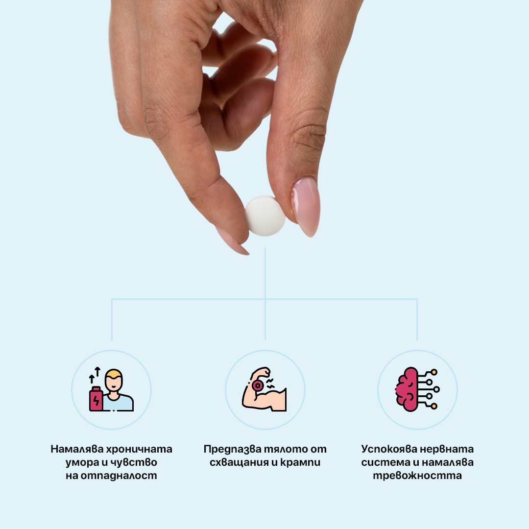 MagneEasy Night – магнезиев цитрат 30 таблетки